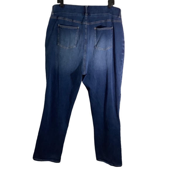 Betabrand Yoga Pants Bootcut Denim Jeans - Picture 4 of 5